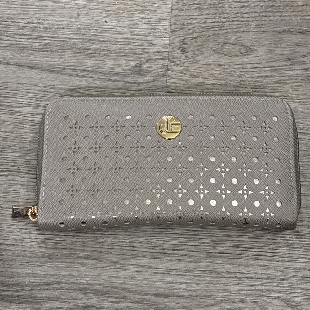 URBAN ENERGY WALK ON THE WILD SIDE GRAY  WALLET WOMEN'S CREDIT CARD HOLDER READ